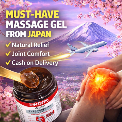 Japanese Massage Gel For Joint & Muscle Pain Relief - Buy 1 Get 1 Free (Pack of 2)