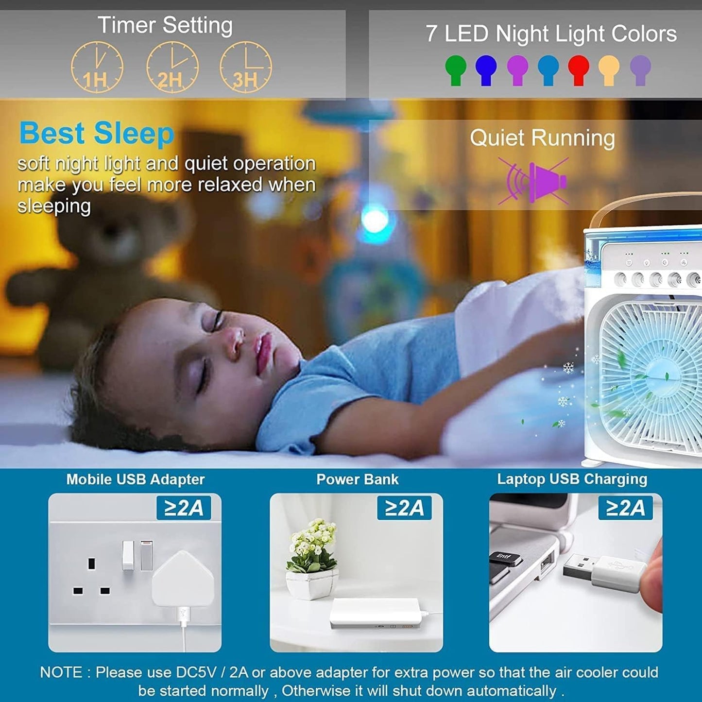 Portable Air Conditioners Water Cooler