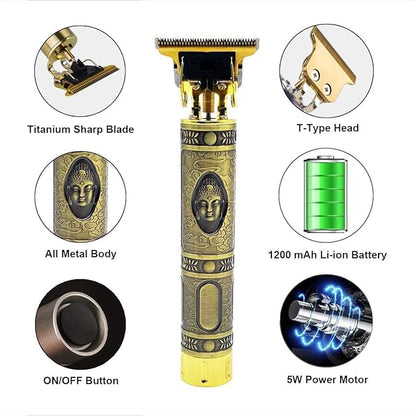 Buddha Electric Pro Hair Clippers Trimmer Hair Cutting Grooming Kit